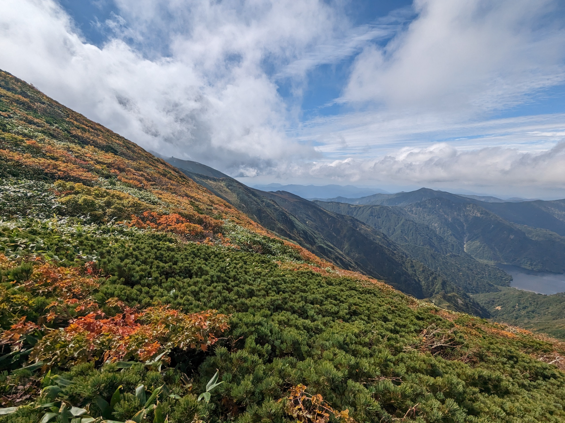 ①朝日連峰